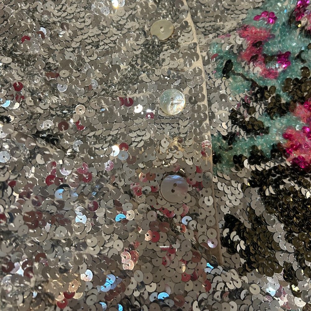 Womens Sequin Jacket - image 4